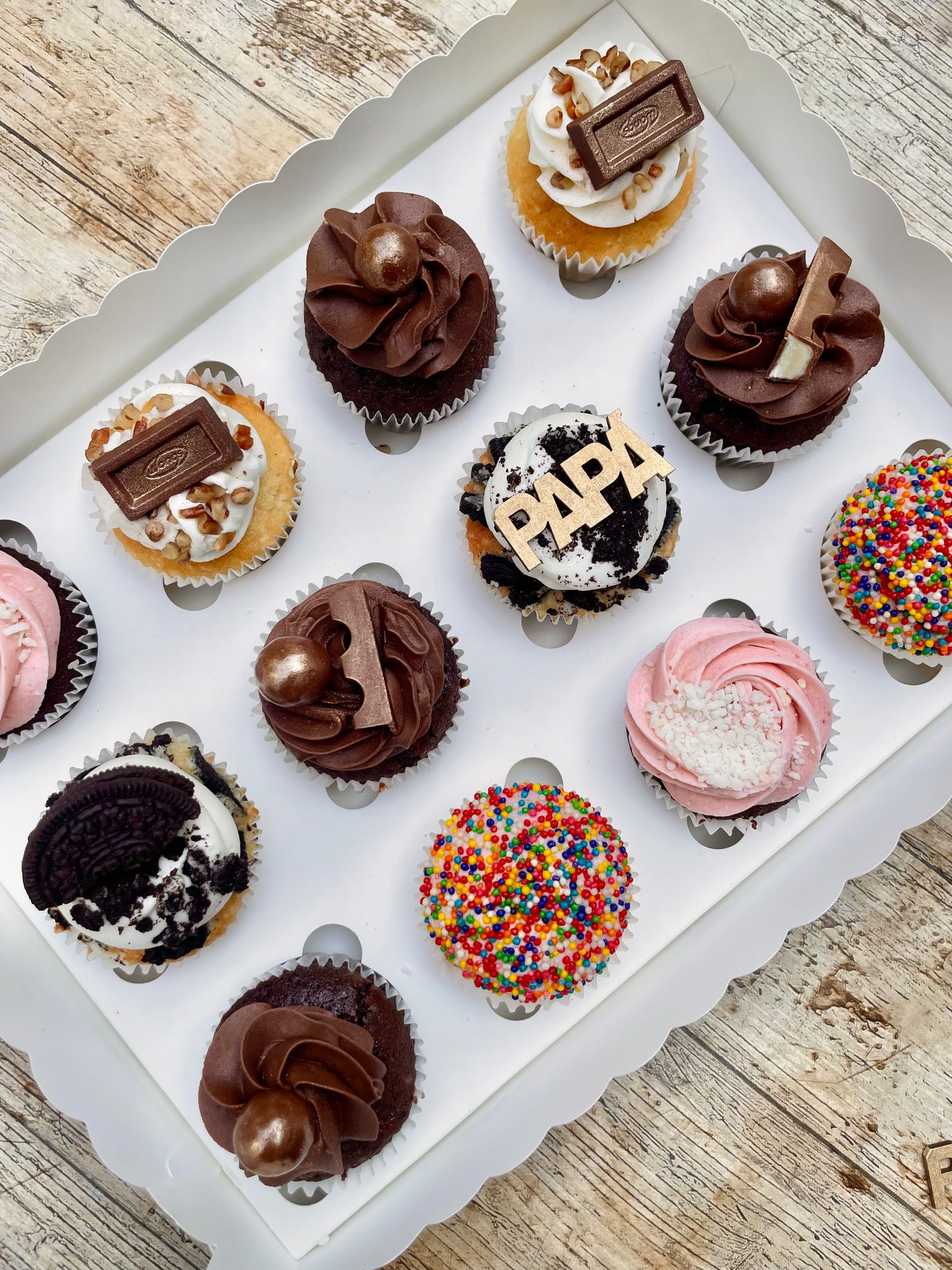 Cupcake Mix para Papá