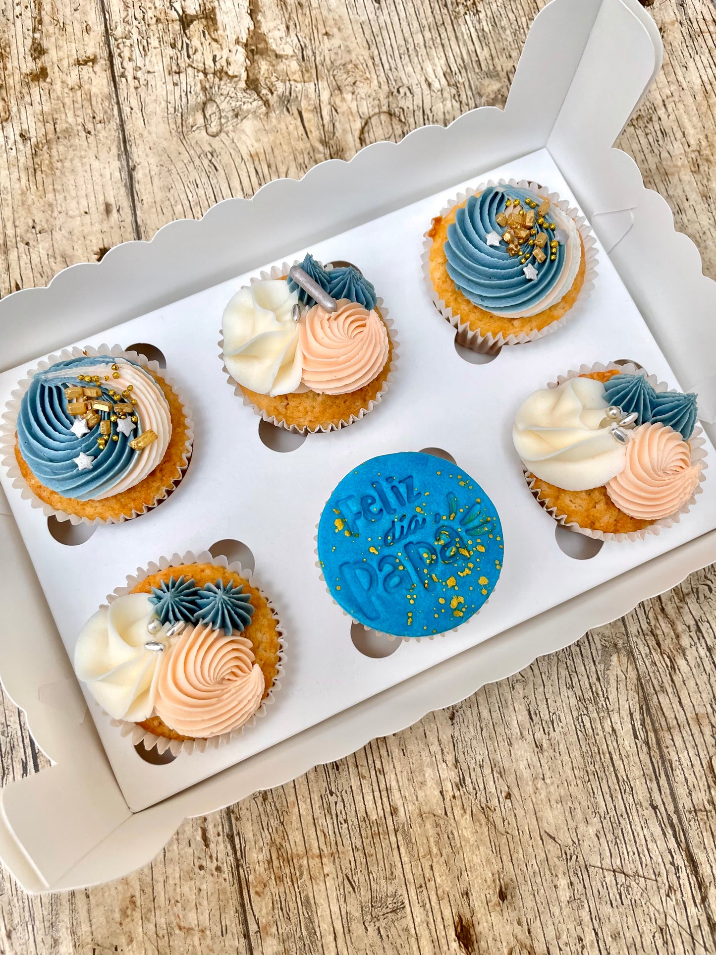 Cupcakes Feliz Día Papá