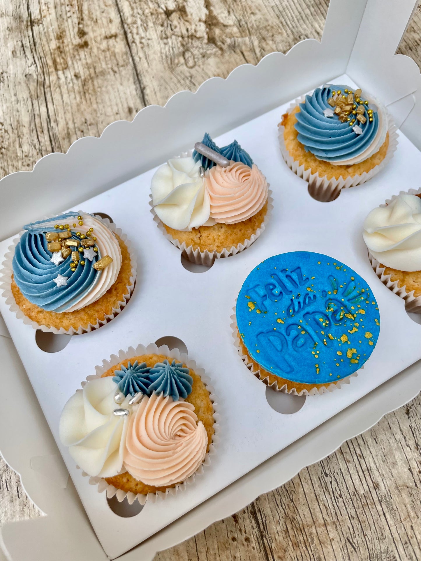 Cupcakes Feliz Día Papá