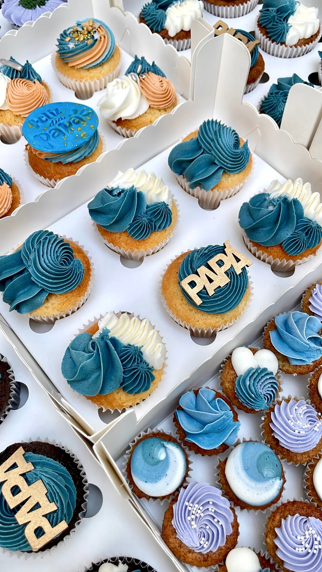 Cupcakes Día del Padre