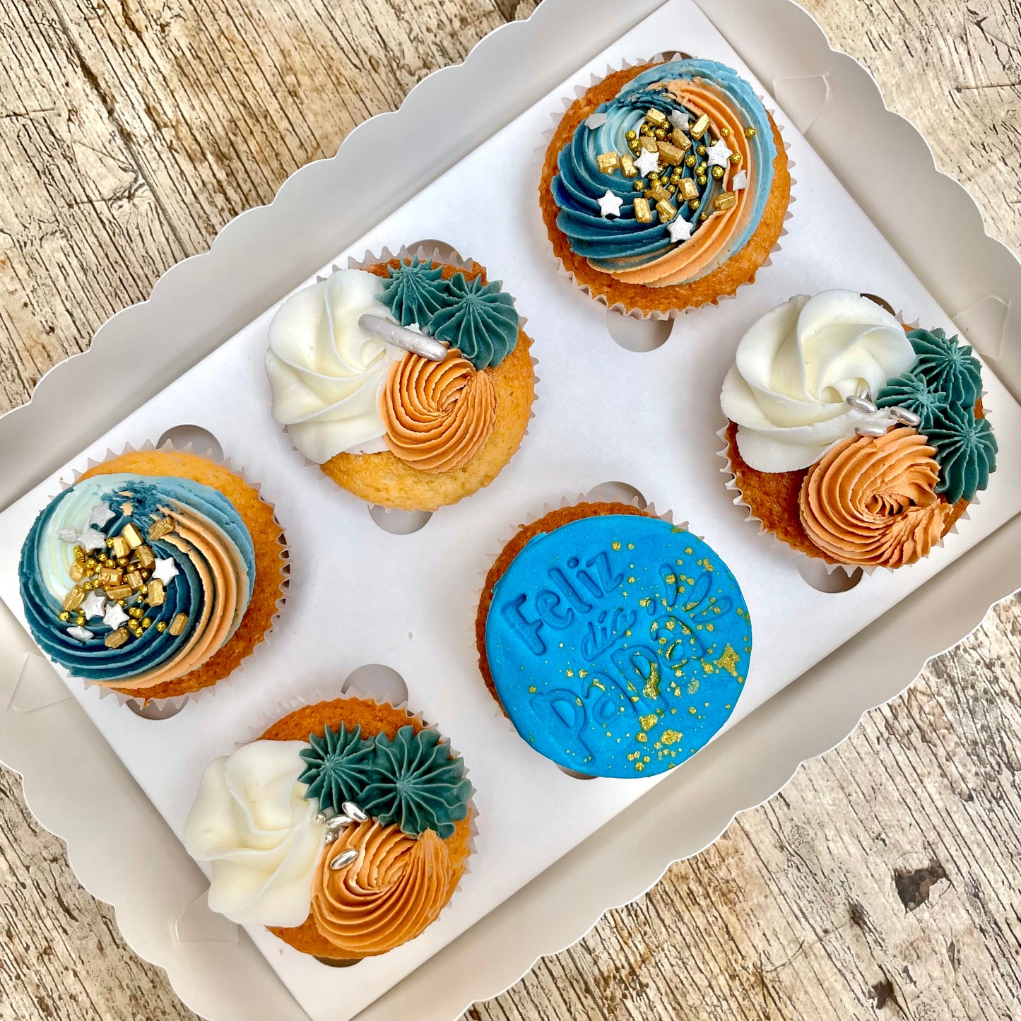 Cupcakes Feliz Día Papá