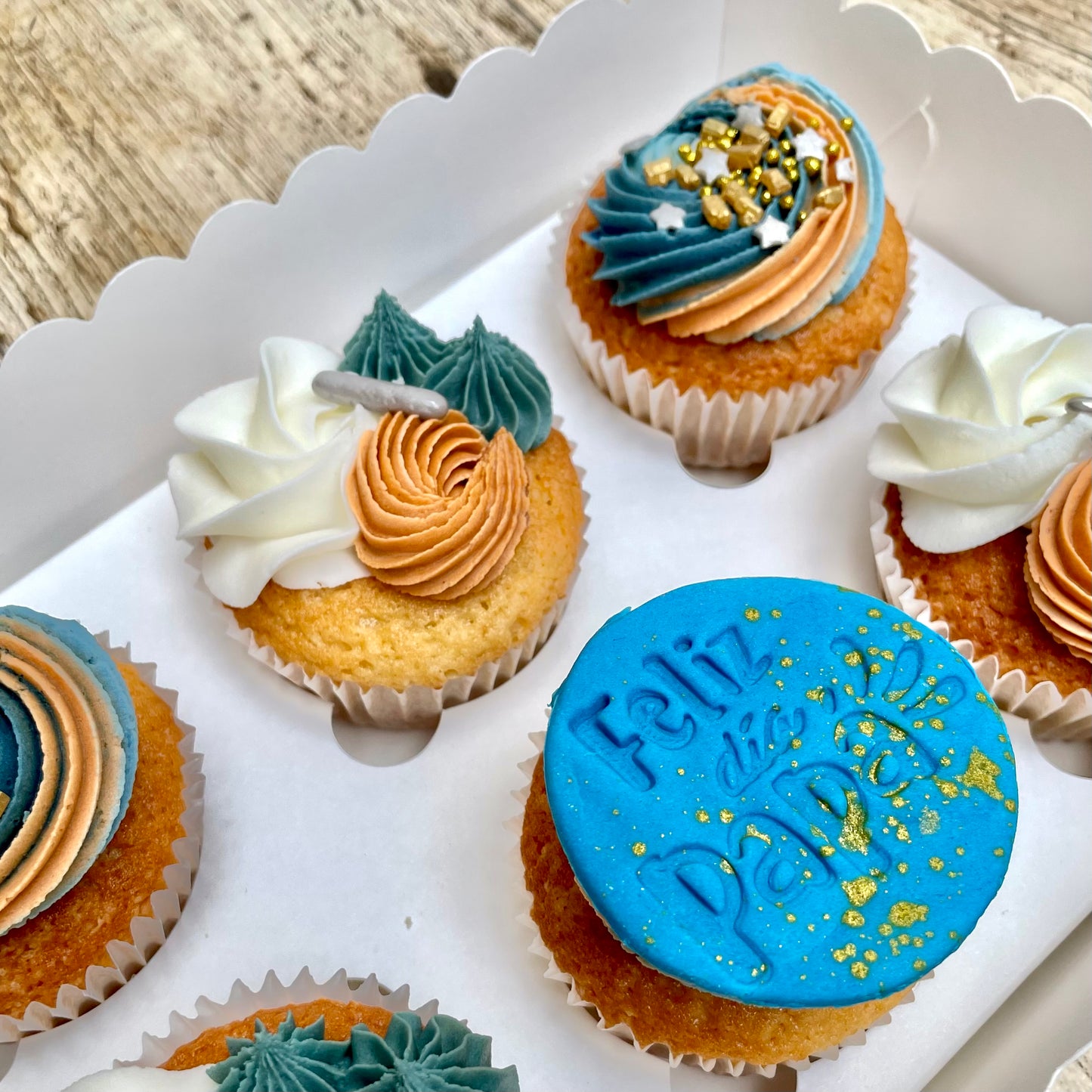 Cupcakes Feliz Día Papá