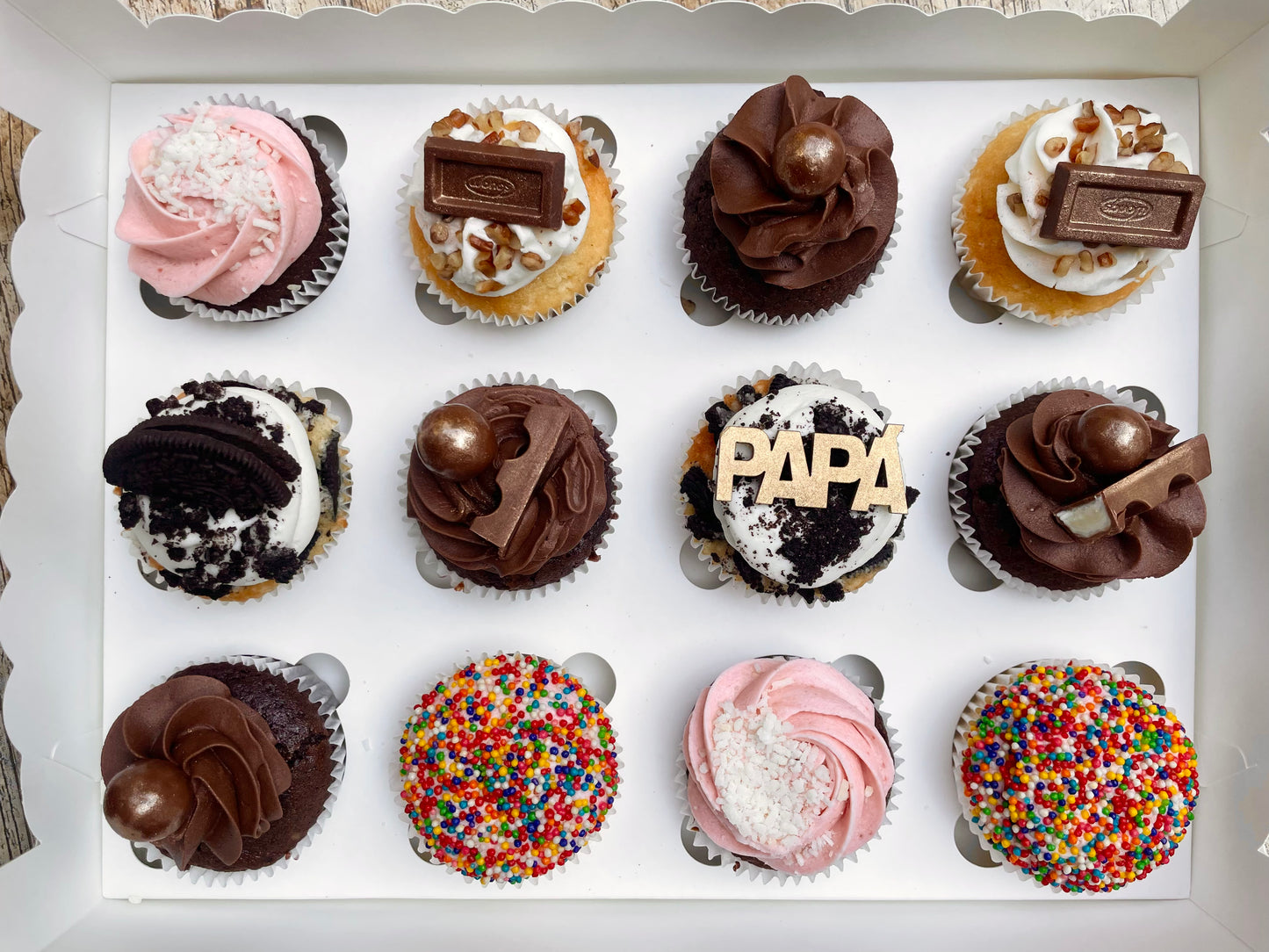 Cupcake Mix para Papá
