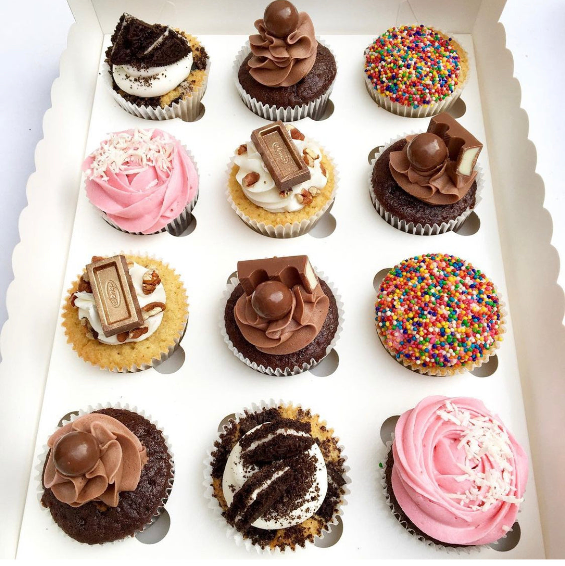 Cupcake Mix Box