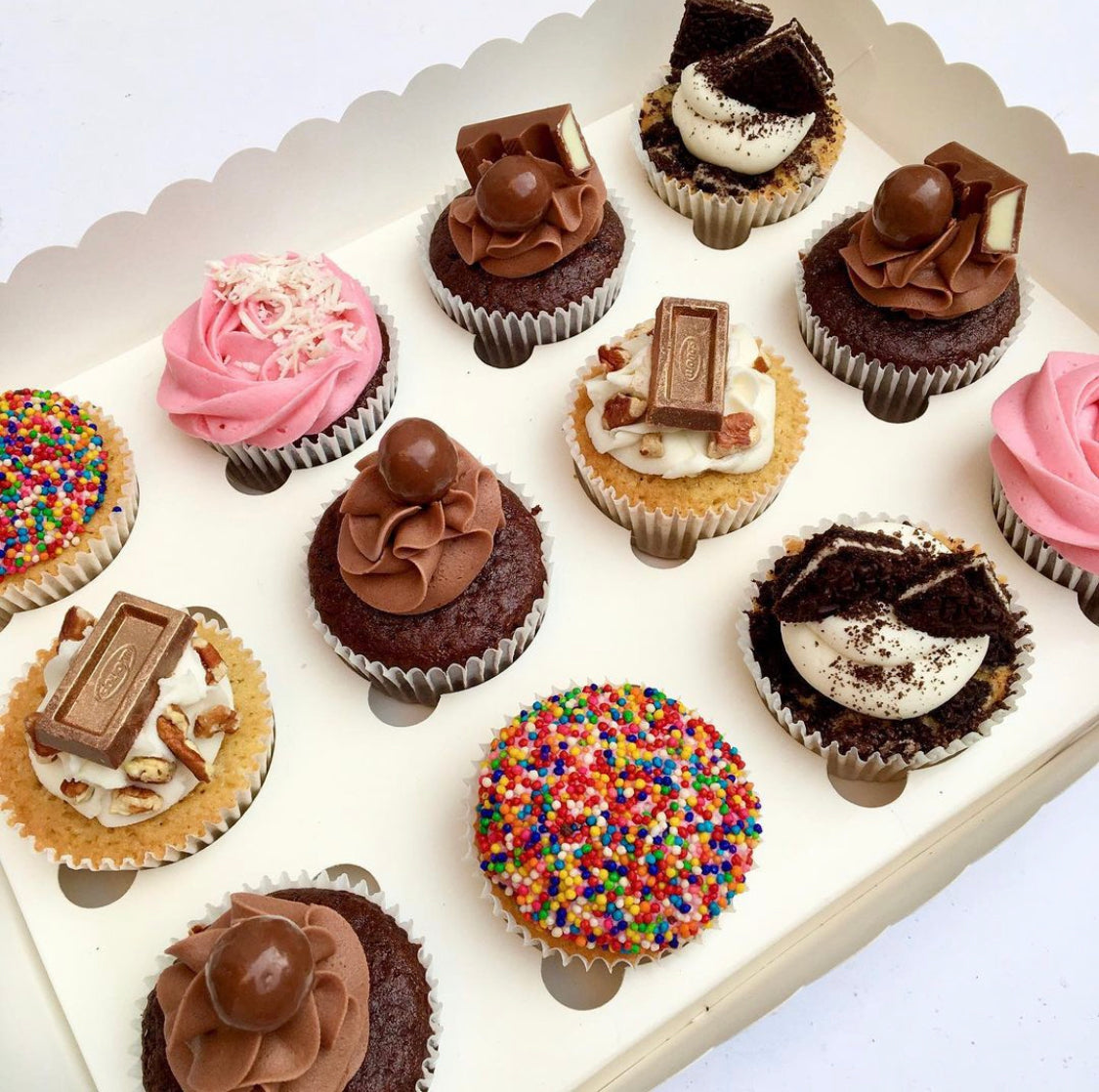 Cupcake Mix Box